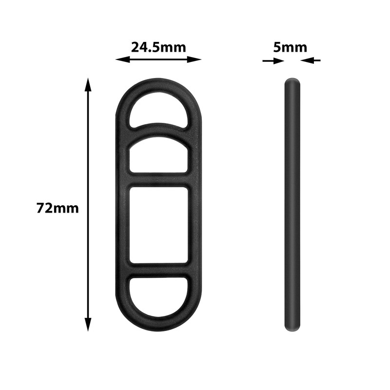 12 Pcs Bike Rubber Straps Bike Light Mount Bicycle Light