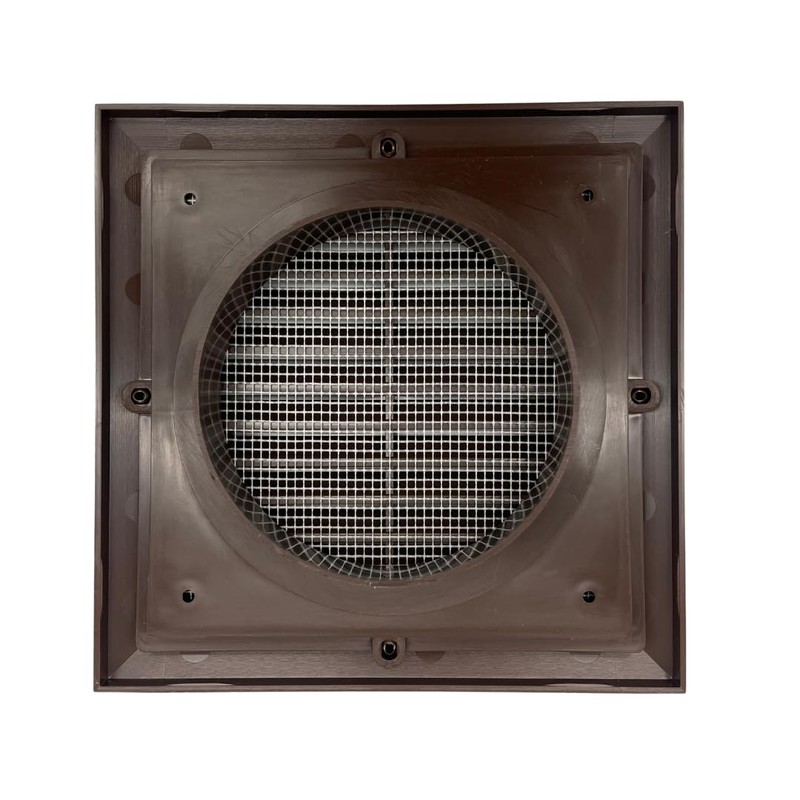 AirTech-UK Extractor Fan Wall Fixed Louvre Grille Ventilation – 4"
