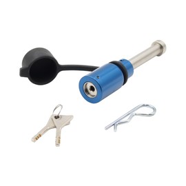 Proven Locks Model HL1 Receiver Hitch Pin Lock, Fits 3-Inch Receivers, Stainless Steel, Made in The USA, (Blue)