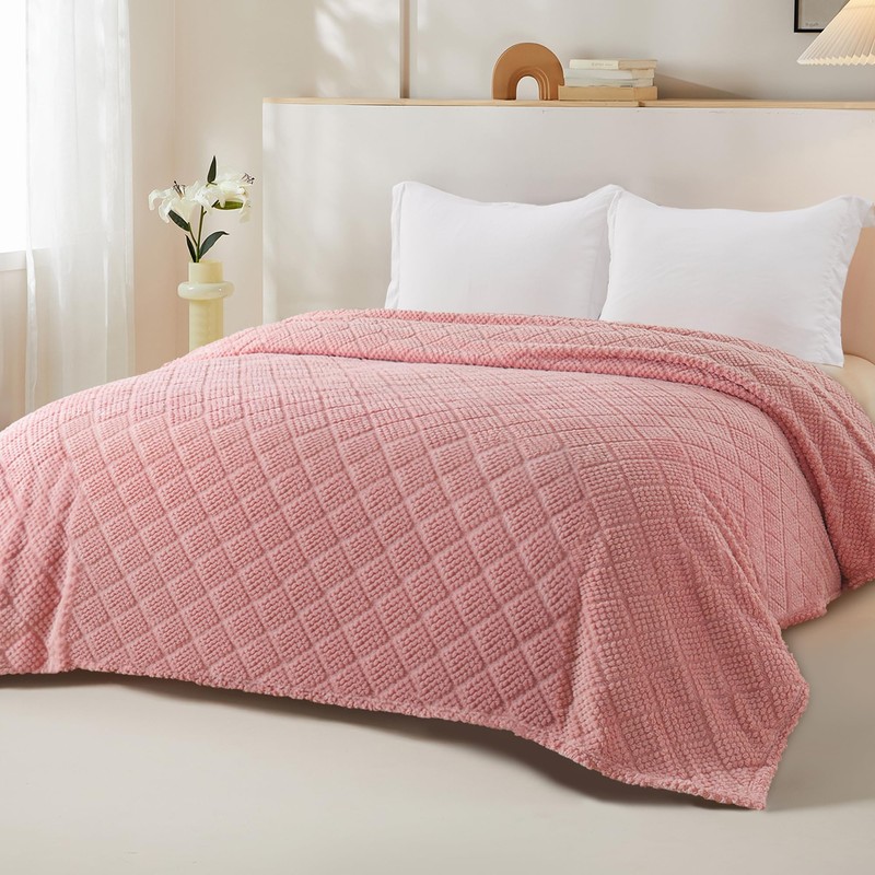 Whale Flotilla Cuddly Blanket, Soft, Warm and Fluffy Waffle Blankets