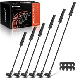 A-Premium - Juego de 6 cables de bujía de encendido compatibles con Dodge Grand Caravan Chrysler Town & Country Plymouth Grand Voyager 1996-2000