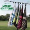 TECH SKIN Golf Towel, Magnet, Absorbent, Quick Drying Towel, Golf