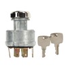 AR58126 Ignition Switch, Universal Replacement Ignition Switch with 2 Keys,