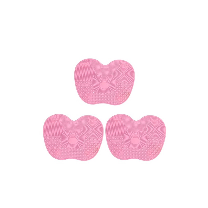 3 PCS Limpiador De Brochas De Maquillaje De Silicona