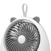 Cat Ear Desk Fan for Student Two Levels Adjustable Large