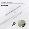 Tuperoymse 98cm 38.5" 7 Sections Telescopic Antenna Replacement for FM