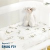 Ultra Soft Stretchy Jersey Knit Fitted Bassinet Sheets 3 Pack,