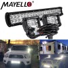 MAYELLO LED Light Bar 20 Inch 126W Spot Flood Combo