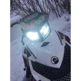 FT 2014 Yamaha Grizzly 700 LED Headlight Upgrade Kit Plug & Play Hi/Low 8500 lumen