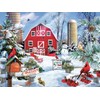 SUNSOUT INC - A Snowy Day on The Farm -