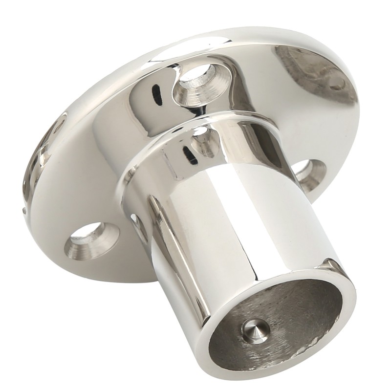 MJS013 90 Degree Round Base Stainless Steel Boat Round Base