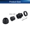 Heyiarbeit M25 Cable Gland 2 Holes Nylon Cable Glands Waterproof