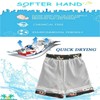 visesunny Summer Boy's Beach Shorts Skull Crossbone Quick Dry Soft