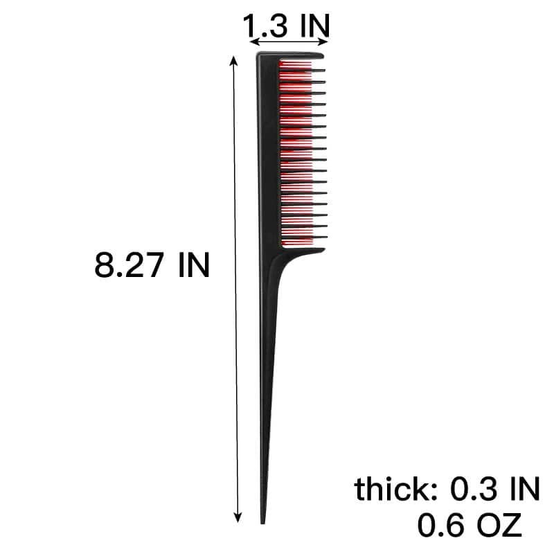 LLTGMV Triple Teasing Comb for Women Hair Combs for Fine