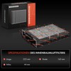 Frankberg 2x Cabin Air Filter Pollen Filter with Activated Carbon