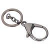 10Pcs Key Chain Plating Non Fading Simple Keychain Bag Buckle