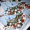 Handmade Mystery (set Of 5) Christmas Stitch Markers. Crochet Or
