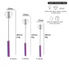 10Inch Stainless Steel Semi-Automatic Whisk Hand Push Rotary Whisk Blender