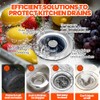 Kitchen Sink Drain Strainer - Upgraded Kitchen Sink Stopper,Sink Stopper