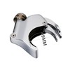 XFMT Chrome 49mm Detachable Quick-Release Windshield Clamps Windscreen Forks Mount