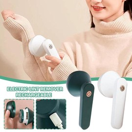 USB Rechargeable Electric Lint Remover Rechargeable, Electric Lint Remover For Clothing, Portable Electric Lint Remover Clothes Fluff Pellet Remover, Electric Pellets Lint Remover For Clothing - Type: Green