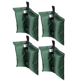 Yescom Weight Sand Bag Oxford + PU Coating for Outdoor Pop Up Canopy Instant Tent Gazebo Shelter Green (Pack of 4)