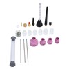 Argon Arc Welding Nozzle Kit Gas Flowmeter Tungsten Needle Sealing