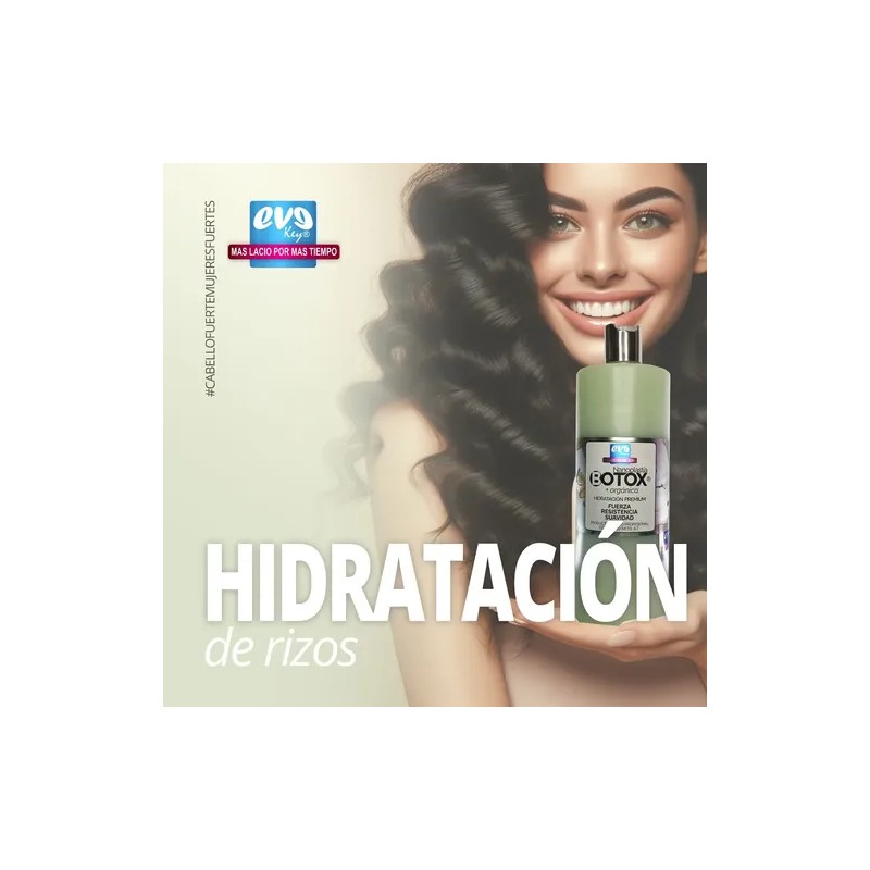 Eva Key Btox Nanoplastia Capilar Más Shampoo