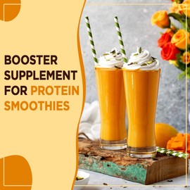 AKI Mango Extract Powder (6.34oz/180g) - Vitamin C and Other Nutrients - Dried Mango, Ideal As Booster Supplement for Protein Smoothies, Sorbet Seasoning, Juice, Popsicles & Ice Cream