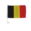 AES 12x18 Belgium Single Sided Car Vehicle 12"x18" Flag