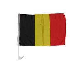 AES 12x18 Belgium Single Sided Car Vehicle 12"x18" Flag