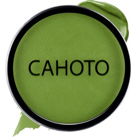 CAHOTO Light Green Face Body Paint, Water-Based Foundation Makeup