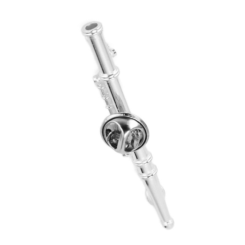 Miniature Flute Brooch High Simulation Exquisite Miniature Flute Model Musical