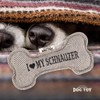 History & Heraldry Squeaky Dog Toy (I my Schnauzer)
