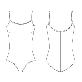 Bloch Dance Women's Nejor Microlux Camisole Leotard