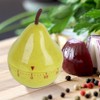 Mechanical Kitchen Timer,60 Minutes Cartoon Pear Timer Countdown Alarm Clock,Mechincal