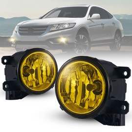 Tula Motoren Fog Light for 14-UP Fiat Ducato (250) 14-up Citroen Jumper 11-UP DS5 14-UP Pergeot Boxer 14-UP Iveco Daily VI Doblo 150 263 Panda Punto 199 Punto EVO 199 One Pair (Yellow Lens-Z)