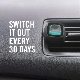 Febreze Unstopables  Car Freshener Air Vent Clip Fresh, .07 fl oz, 3 Count