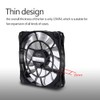 For ID-COOLING No 12015 12cm Thin Fan Height 12cm PWM