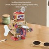 Wind Up Robot Toy Hand Made Exquisite Retro Wind Up