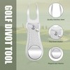Mile High Life All Metal Foldable Golf Divot Tool with