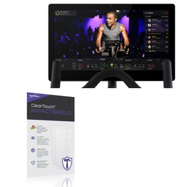 BoxWave Screen Protector Compatible with Peloton Bike - ClearTouch ImpactShield (2-Pack), Impenetrable Screen Protector Flexible Film