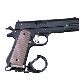 Idoylanky Mini Gun-shaped Keychain Accessories, Cool Key Chain Keyring Gift for Men Car Bag