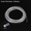 sourcing map Polyurethane Round Belts 2mm Dia 16.4ft(5 Meters) Length
