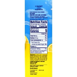 Crystal Light Lemonade Drink Mix (12-quart), 3.2-ounce Packages (Pack of 2)