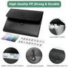 Lamitocs A4 Document Folder, File Organiser with 13 Compartments and