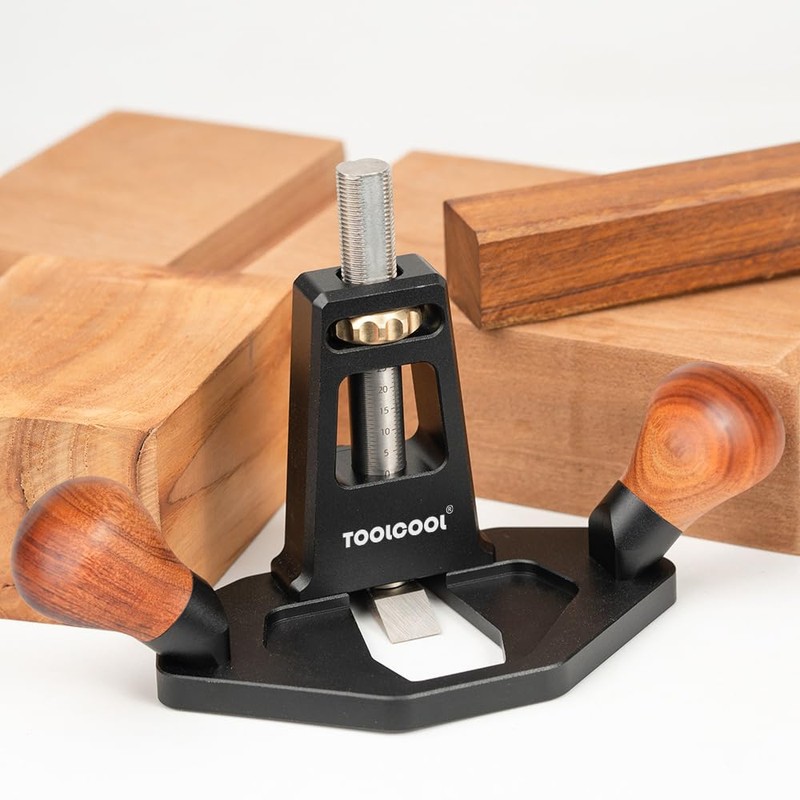 TOOLCOOL Router Plane Handheld Woodworking Tool Simple and Effective Plow