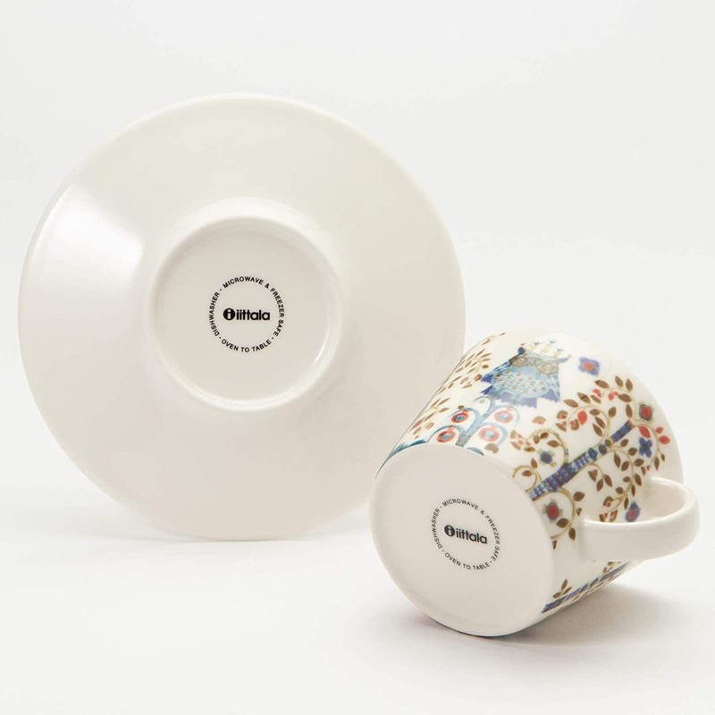 iittala 1054171 Taica Coffee Cup & Saucer, White