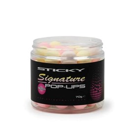 Sticky Baits Signature Pop-Ups Mixed Colours 70g Tub: 12mm
