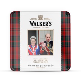 Walkers Shortbread TRH Duke and Duchess of Cambridge Limited Edition Tin, 10.6 Ounce